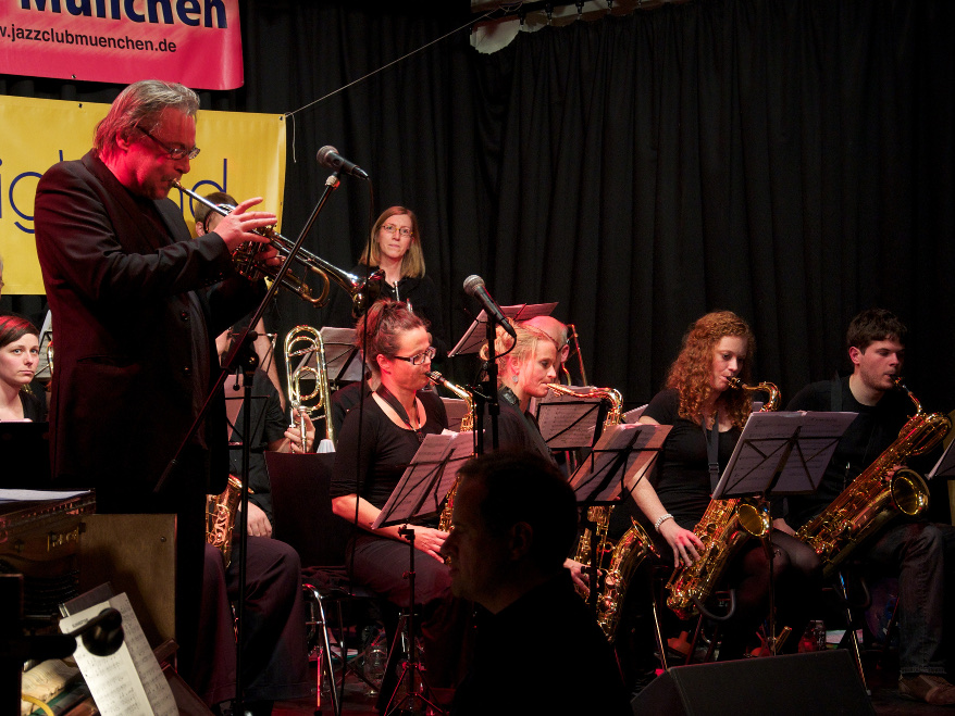 Im Laimer Kulturzentrum zusammen mit Peter Tuscher im November 2014 